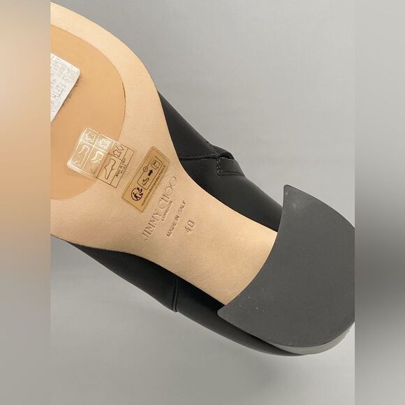 Jimmy Choo Loren 85MM Leather Ankle Boots size 40 - Picture 16 of 16